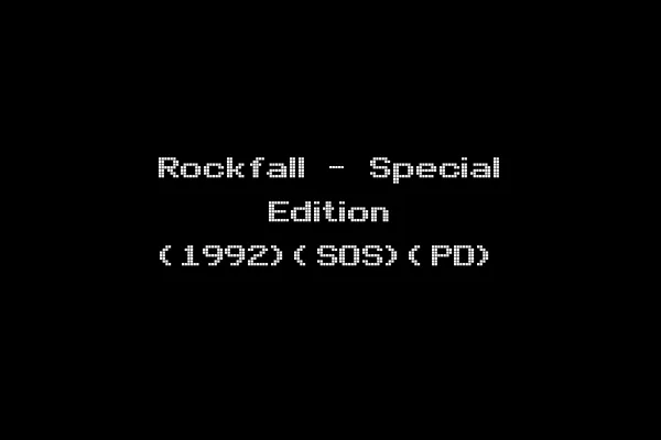 Rockfall - Special Edition (1992)(SOS)(PD)