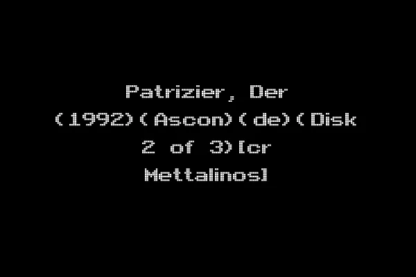 Patrizier, Der (1992)(Ascon)(de)(Disk 2 of 3)[cr Mettalinos]