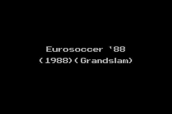 Eurosoccer '88 (1988)(Grandslam)