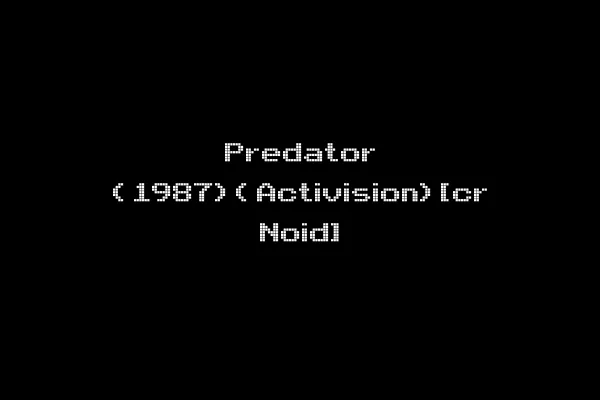 Predator (1987)(Activision)[cr Noid]