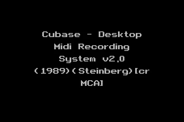Cubase - Desktop Midi Recording System v2.0 (1989)(Steinberg)[cr MCA]
