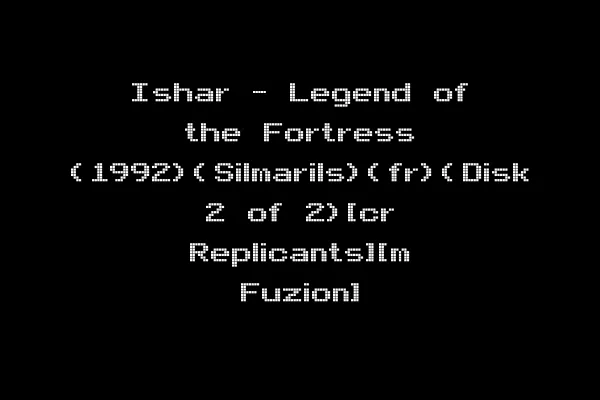 Ishar - Legend of the Fortress (1992)(Silmarils)(fr)(Disk 2 of 2)[cr Replicants][m Fuzion]