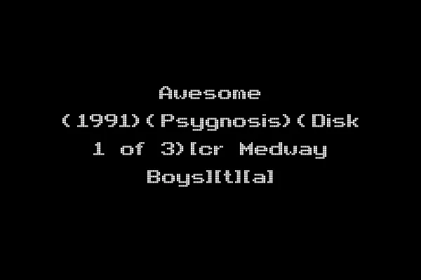 Awesome (1991)(Psygnosis)(Disk 1 of 3)[cr Medway Boys][t][a]