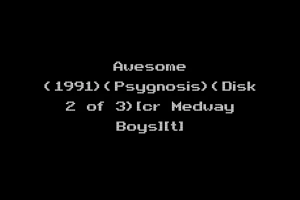 Awesome (1991)(Psygnosis)(Disk 2 of 3)[cr Medway Boys][t]