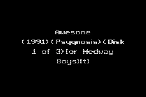 Awesome (1991)(Psygnosis)(Disk 1 of 3)[cr Medway Boys][t]