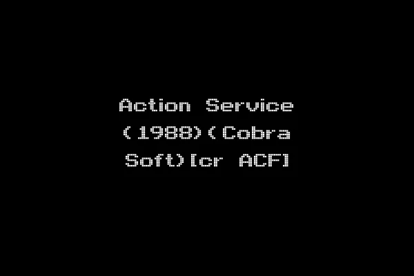 Action Service (1988)(Cobra Soft)[cr ACF]