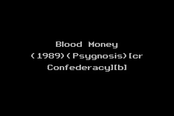 Blood Money (1989)(Psygnosis)[cr Confederacy][b]