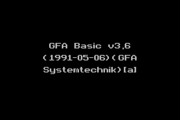 GFA Basic v3.6 (1991-05-06)(GFA Systemtechnik)[a]
