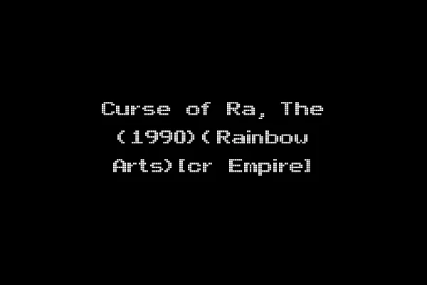 Curse of Ra, The (1990)(Rainbow Arts)[cr Empire]