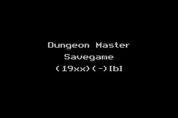 Dungeon Master Savegame (19xx)(-)[b]