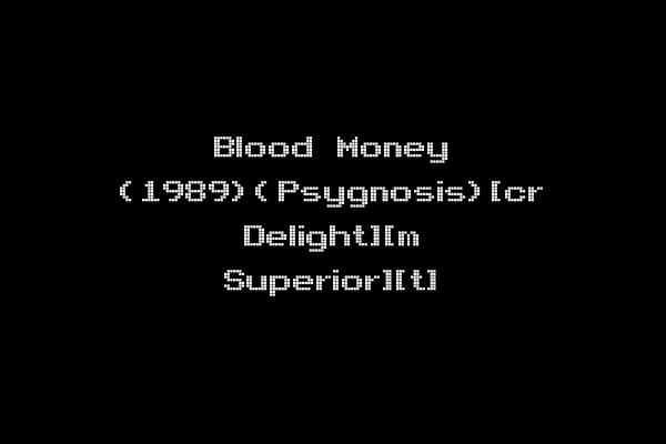 Blood Money (1989)(Psygnosis)[cr Delight][m Superior][t]