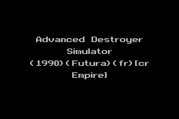 Advanced Destroyer Simulator (1990)(Futura)(fr)[cr Empire]