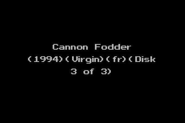 Cannon Fodder (1994)(Virgin)(fr)(Disk 3 of 3)