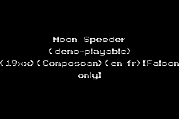Moon Speeder (demo-playable) (19xx)(Composcan)(en-fr)[Falcon only]
