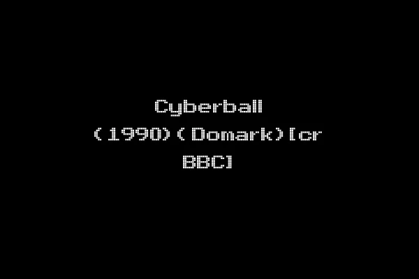Cyberball (1990)(Domark)[cr BBC]