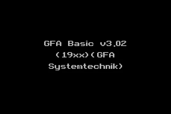 GFA Basic v3.02 (19xx)(GFA Systemtechnik)