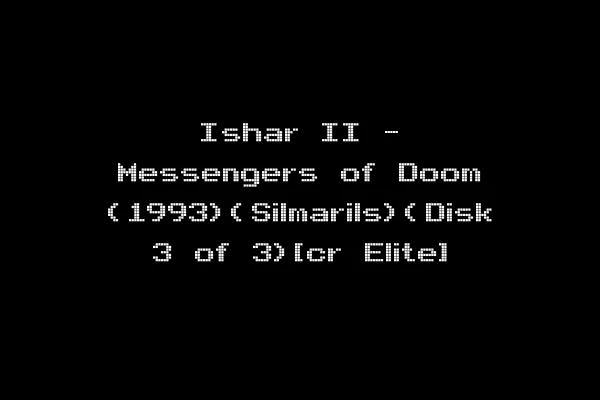 Ishar II - Messengers of Doom (1993)(Silmarils)(Disk 3 of 3)[cr Elite]