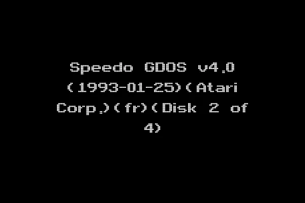 Speedo GDOS v4.0 (1993-01-25)(Atari Corp.)(fr)(Disk 2 of 4)