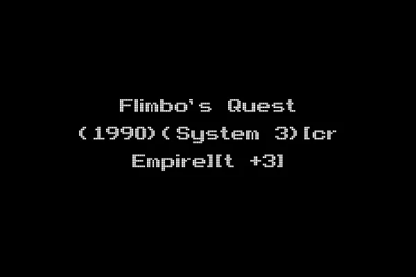 Flimbo's Quest (1990)(System 3)[cr Empire][t +3]