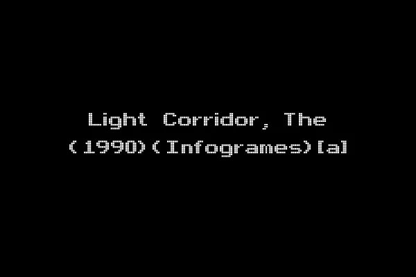 Light Corridor, The (1990)(Infogrames)[a]