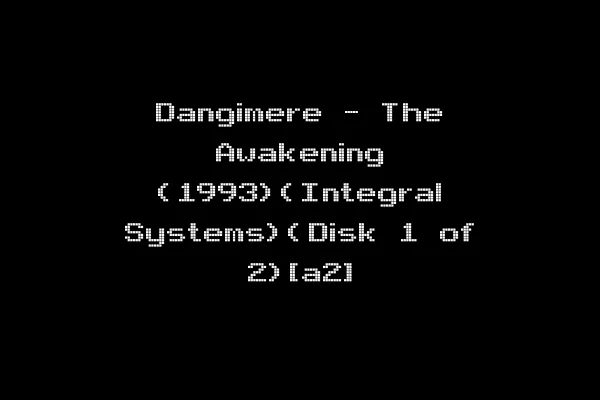 Dangimere - The Awakening (1993)(Integral Systems)(Disk 1 of 2)[a2]