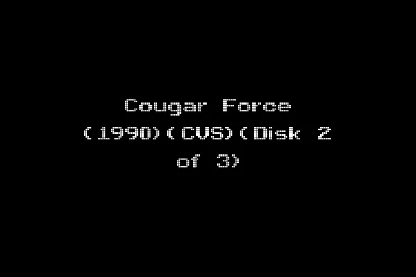 Cougar Force (1990)(CVS)(Disk 2 of 3)