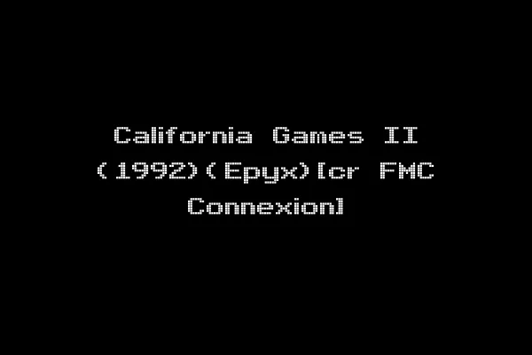 California Games II (1992)(Epyx)[cr FMC Connexion]