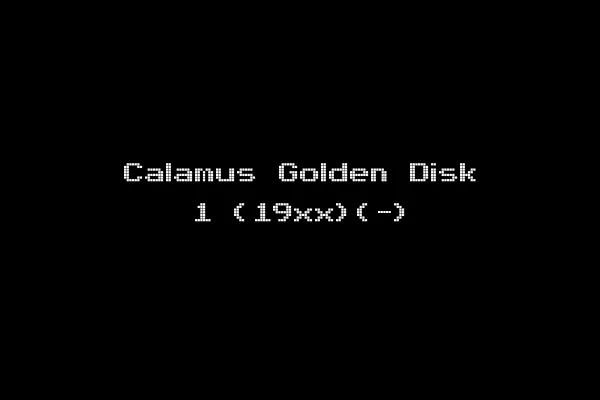 Calamus Golden Disk 1 (19xx)(-)
