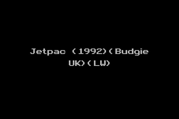 Jetpac (1992)(Budgie UK)(LW)