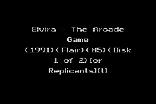 Elvira - The Arcade Game (1991)(Flair)(M5)(Disk 1 of 2)[cr Replicants][t]