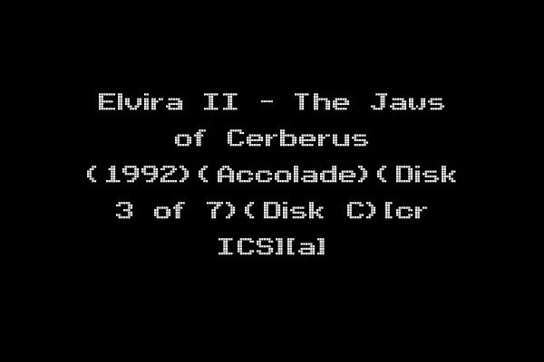 Elvira II - The Jaws of Cerberus (1992)(Accolade)(Disk 3 of 7)(Disk C)[cr ICS][a]