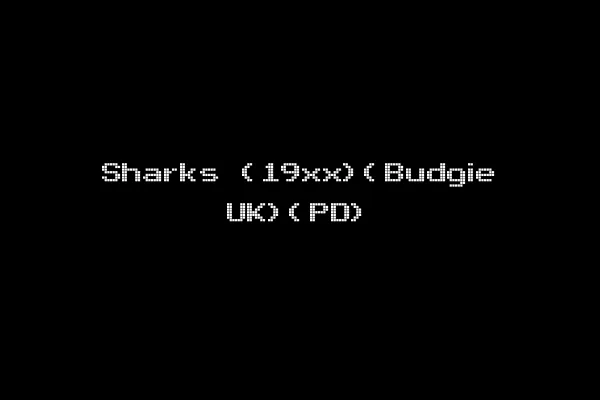 Sharks (19xx)(Budgie UK)(PD)