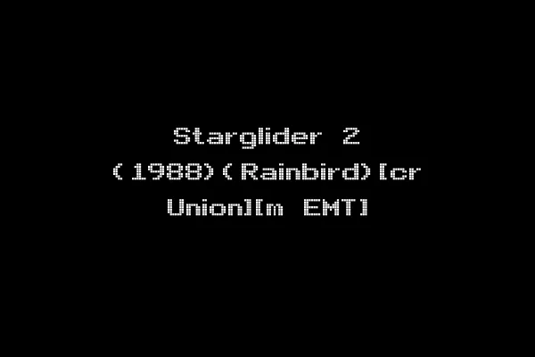 Starglider 2 (1988)(Rainbird)[cr Union][m EMT]