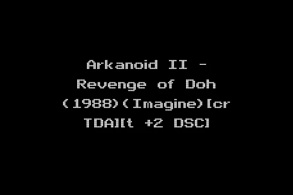 Arkanoid II - Revenge of Doh (1988)(Imagine)[cr TDA][t +2 DSC]