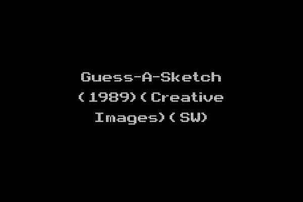 Guess-A-Sketch (1989)(Creative Images)(SW)