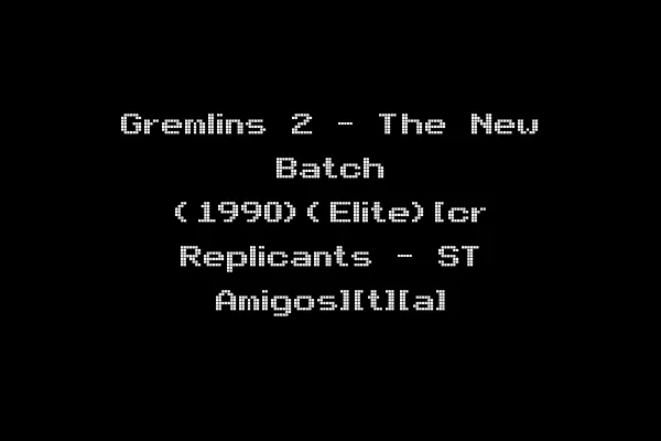 Gremlins 2 - The New Batch (1990)(Elite)[cr Replicants - ST Amigos][t][a]
