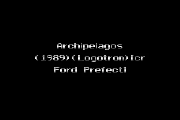 Archipelagos (1989)(Logotron)[cr Ford Prefect]