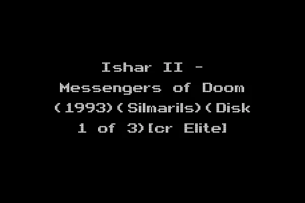 Ishar II - Messengers of Doom (1993)(Silmarils)(Disk 1 of 3)[cr Elite]
