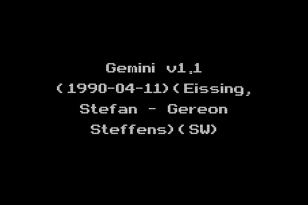 Gemini v1.1 (1990-04-11)(Eissing, Stefan - Gereon Steffens)(SW)