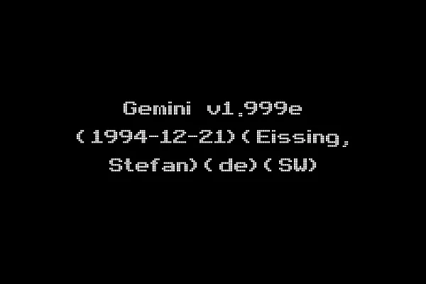 Gemini v1.999e (1994-12-21)(Eissing, Stefan)(de)(SW)