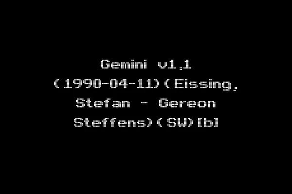 Gemini v1.1 (1990-04-11)(Eissing, Stefan - Gereon Steffens)(SW)[b]
