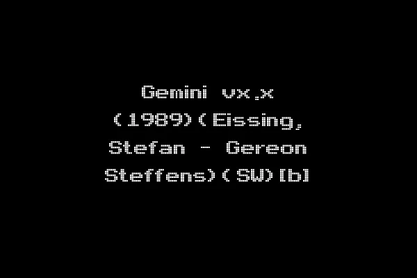 Gemini vx.x (1989)(Eissing, Stefan - Gereon Steffens)(SW)[b]