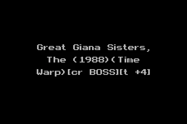 Great Giana Sisters, The (1988)(Time Warp)[cr BOSS][t +4]