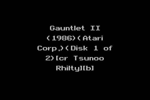 Gauntlet II (1986)(Atari Corp.)(Disk 1 of 2)[cr Tsunoo Rhilty][b]