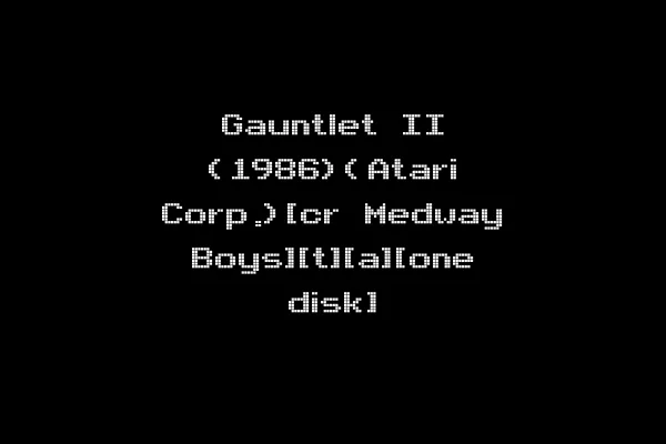 Gauntlet II (1986)(Atari Corp.)[cr Medway Boys][t][a][one disk]