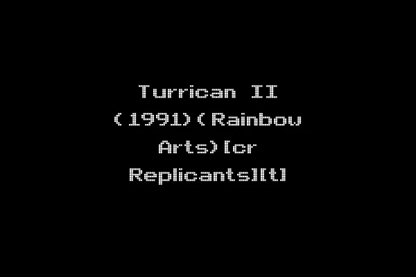 Turrican II (1991)(Rainbow Arts)[cr Replicants][t]