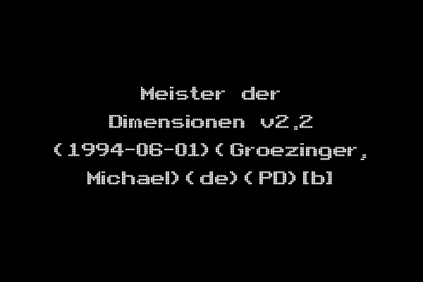 Meister der Dimensionen v2.2 (1994-06-01)(Groezinger, Michael)(de)(PD)[b]