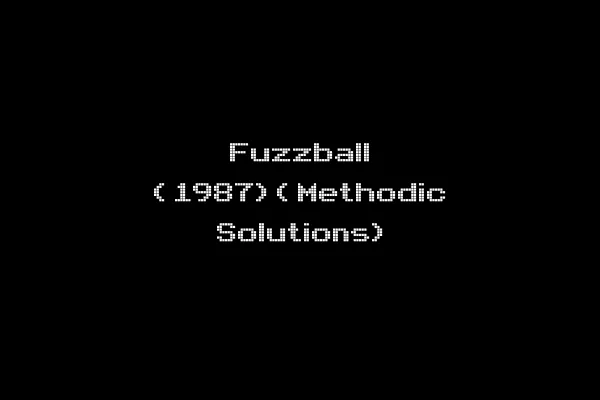 Fuzzball (1987)(Methodic Solutions)