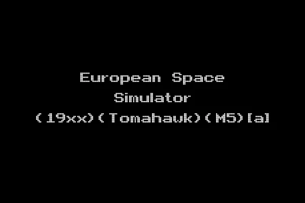 European Space Simulator (19xx)(Tomahawk)(M5)[a]