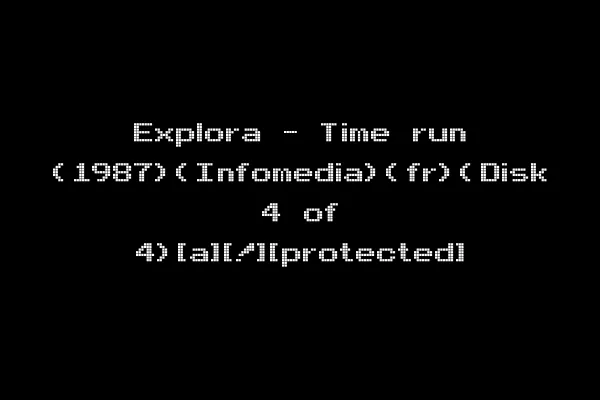 Explora - Time run (1987)(Infomedia)(fr)(Disk 4 of 4)[a][!][protected]